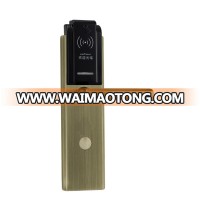 Low price electronic card hotel lock, electronic door lock,hotel door lock with IC card reader